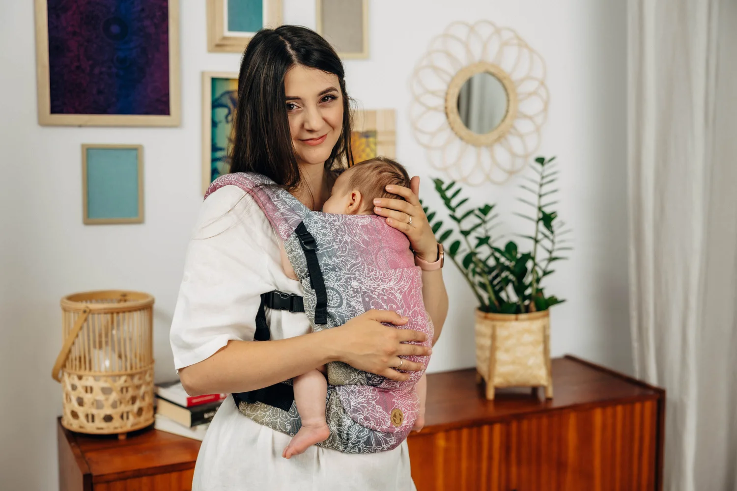 Marsupio baby LennyLight - Vineyard - immagine 2