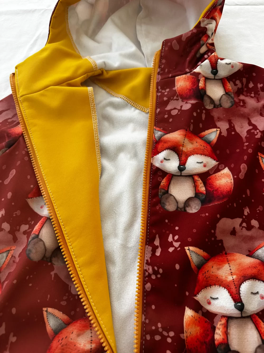 Giacca per bambini in softshell - Volpe Cucita - immagine 6
