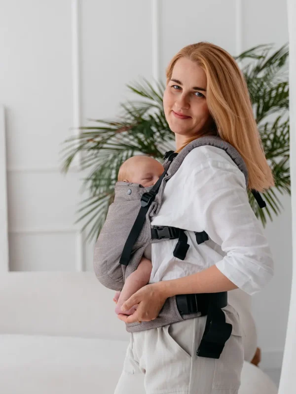 Marsupio Preschooler KAVKA MultiAge PLUS - Stracciatella Bamboo